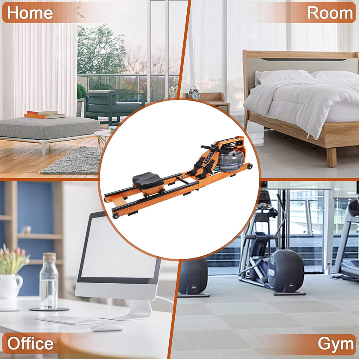 جهاز تجديف مائي خشبي - Classic