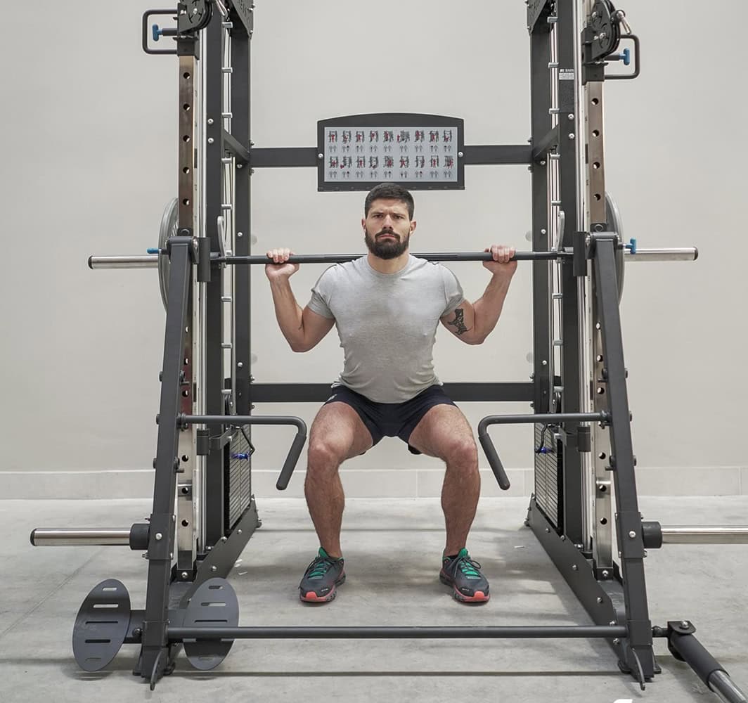 الجهاز المتكامل متعدد الوظائف (سميث + كابل كروس + تمارين متنوعه) FSR70