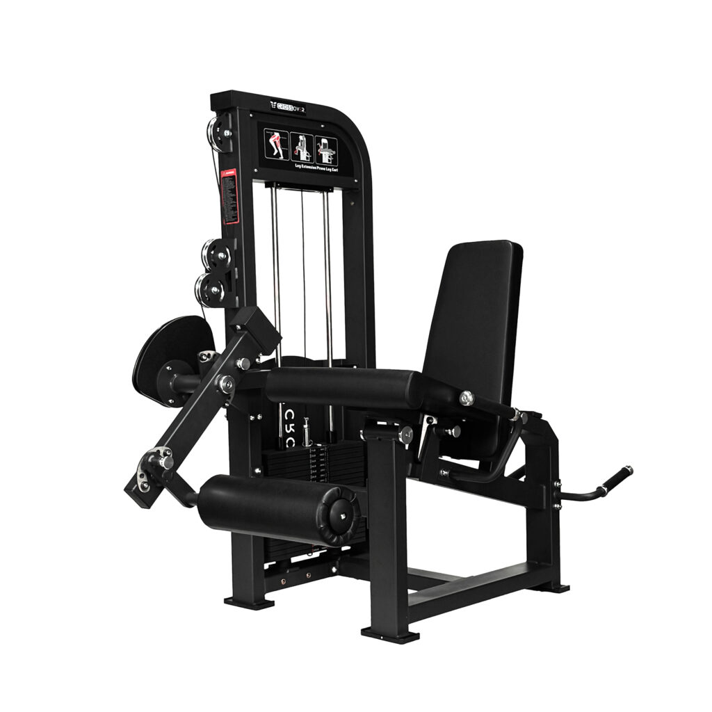 جهاز تمديد وثني الأرجل CROSSOVER CR-5058 بوزن مدمج 100 كجم (Leg Extension & Leg Curl)