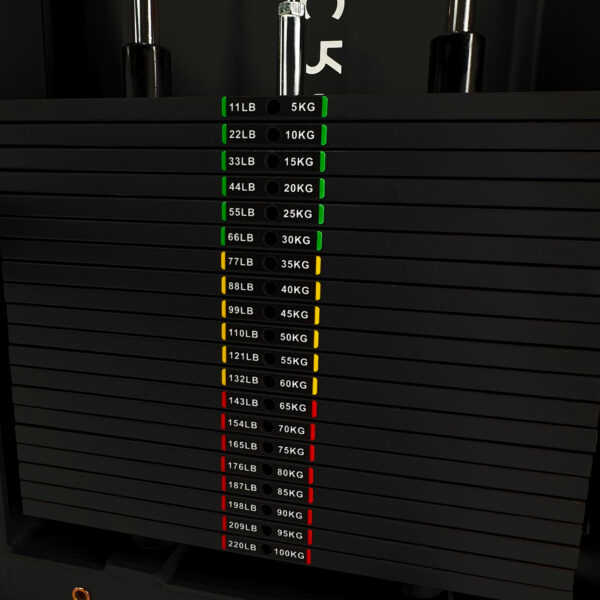 جهاز تمديد وثني الأرجل بوزن مدمج 100 كجم (Leg Extension & Leg Curl)