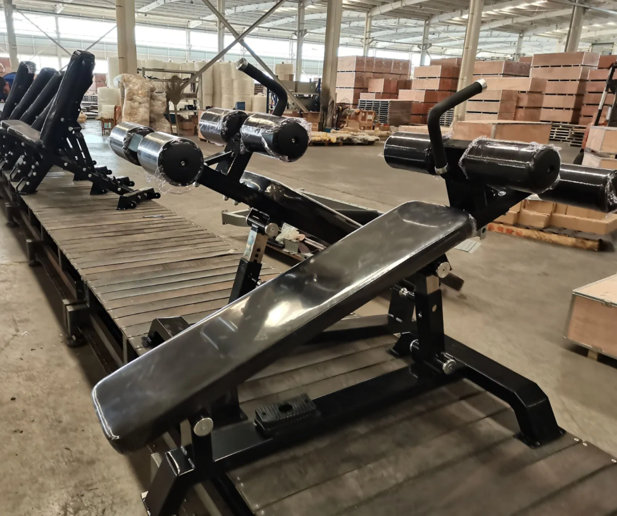 مقعد تدريبات متقدم مائل للجذع والبطن