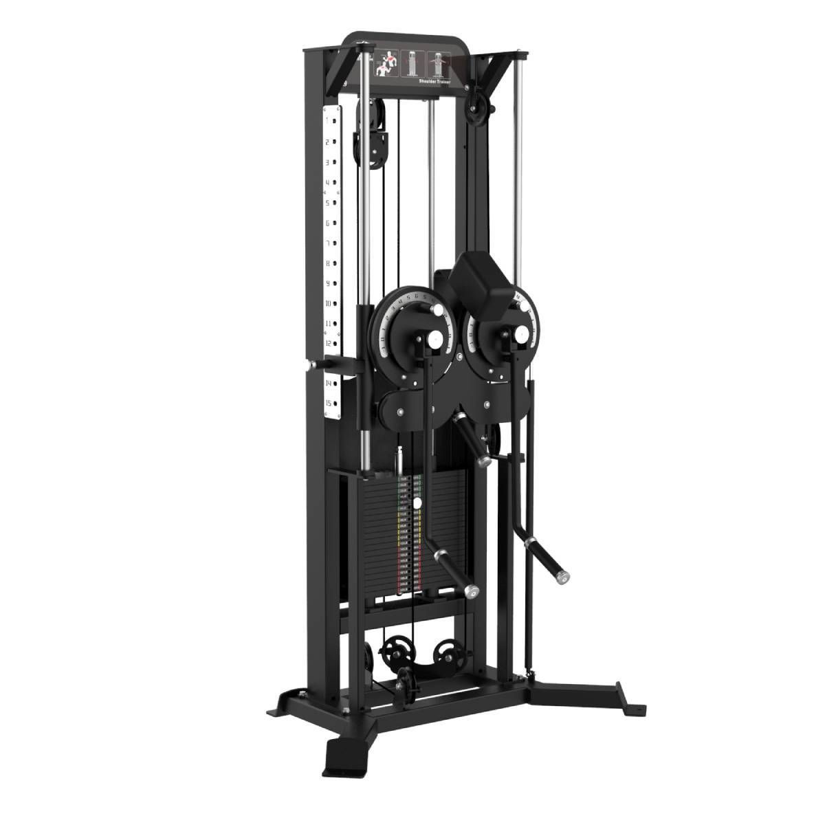 جهاز تمارين الصدر والظهر العلوي والأكتاف Standing Multi Flight