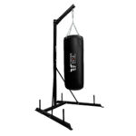 كيس ملاكمة 100×40 سم – 35 كجم مع ستاند أرضي