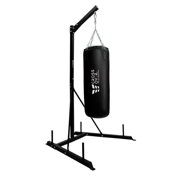 كيس ملاكمة 100×40 سم – 35 كجم مع ستاند أرضي