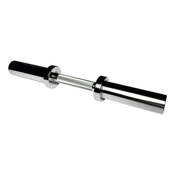 مقبض دامبل أولمبي من الكروم | Olympic Dumbbell Handle – CR-DB51