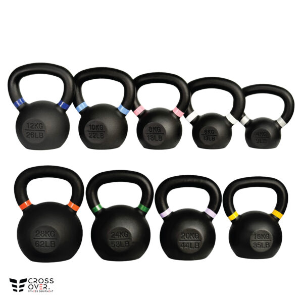 طقم كاتل بيل حديد زهر – Cast Iron Kettlebell