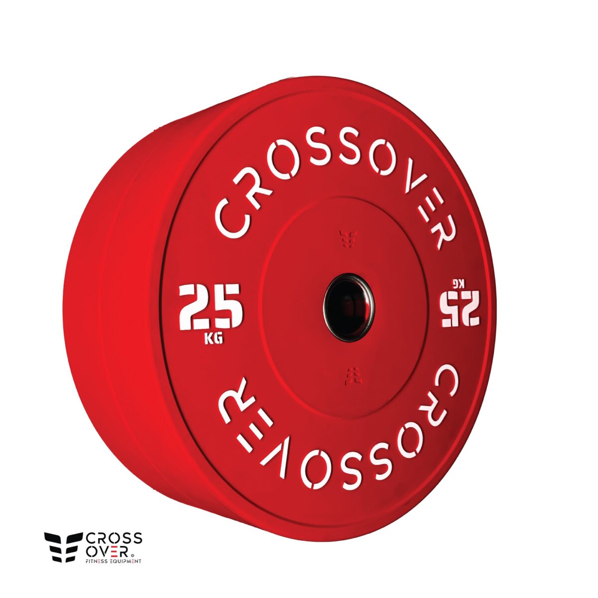 طقم أقراص أولمبية Bumper ملونة عالية الجودة – 1كجم إلى 25كجم (زوج) | Crossover Colour Rubber Bumper Plates