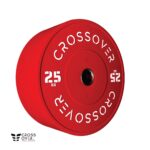 طقم أقراص أولمبية Bumper ملونة عالية الجودة – 1كجم إلى 20كجم (زوج) | Crossover Colour Rubber Bumper Plates