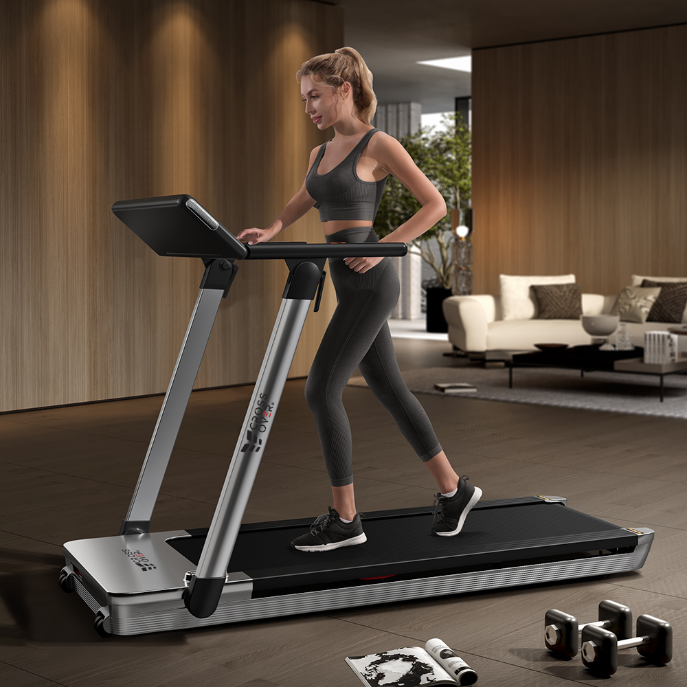 جهاز السير ماراثون M1 | جهاز مشي منزلي مطور  3 حصان مع خاصية الانحدار الكهربائي