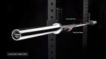 بار أولمبي لرفع الأثقال 20 كجم 220 سم 28 مم أسود XFORCE XF5000-1