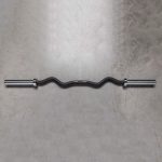 بار متعرج زجزاج أولمبي EZ Curl وزن 11.5 كجم طول 142 سم XFORCE OK5004-3